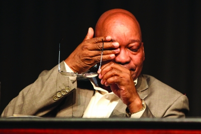 Jacob Zuma was forced to step down
