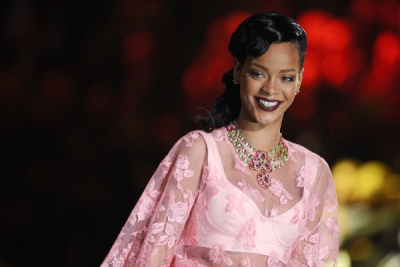 Rihanna onstage during the 2012 Victoria&#039;s Secret Fashion Show at the Lexington Avenue Armory in New York City.