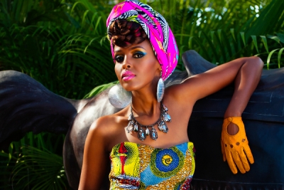 Ethiopian denim queen glams up Dubai