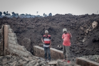 Congo volcano victims face new threat